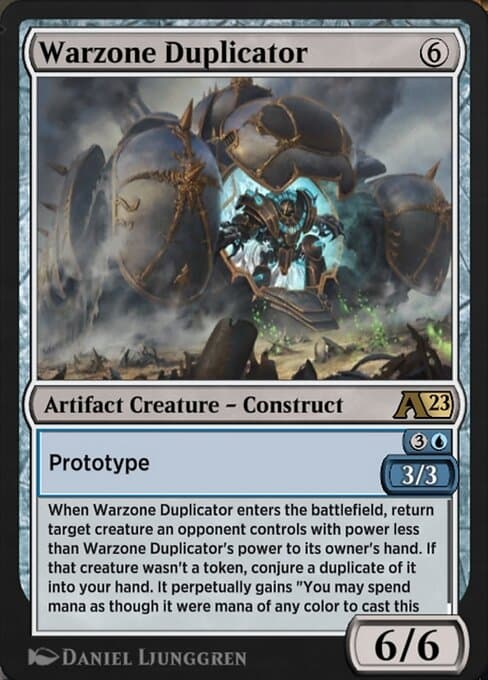 Warzone Duplicator #30 – Alchemy: The Brothers' War Warzone Duplicator from Alchemy: The Brothers' War (Rare)