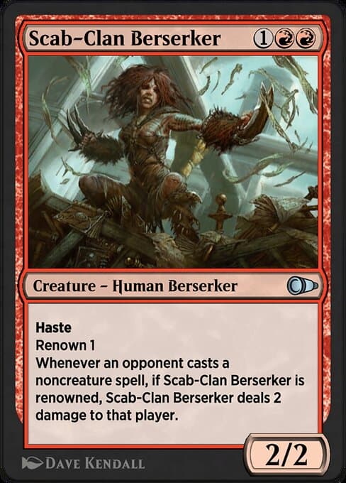 Scab-Clan Berserker #154 – Pioneer Masters Scab-Clan Berserker from Pioneer Masters (Uncommon)